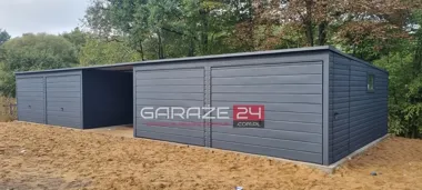 Obraz do artykułu: Garaże blaszane szeregowe dla deweloperów i wspólnot w Żorach