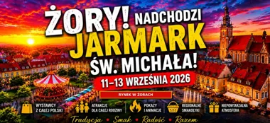 Obraz do artykułu: Jarmark św. Michała na żorskim Rynku. Trzy dni atrakcji, warsztatów i ognisty finał soboty