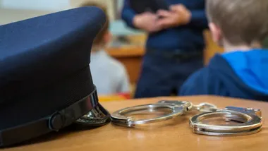 Kiedy żart przestaje być żartem - żorscy policjanci rozmawiali z uczniami