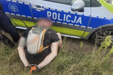 Pościg za motocyklistą zakończony zatrzymaniem - Wiadomości Policja Śląska