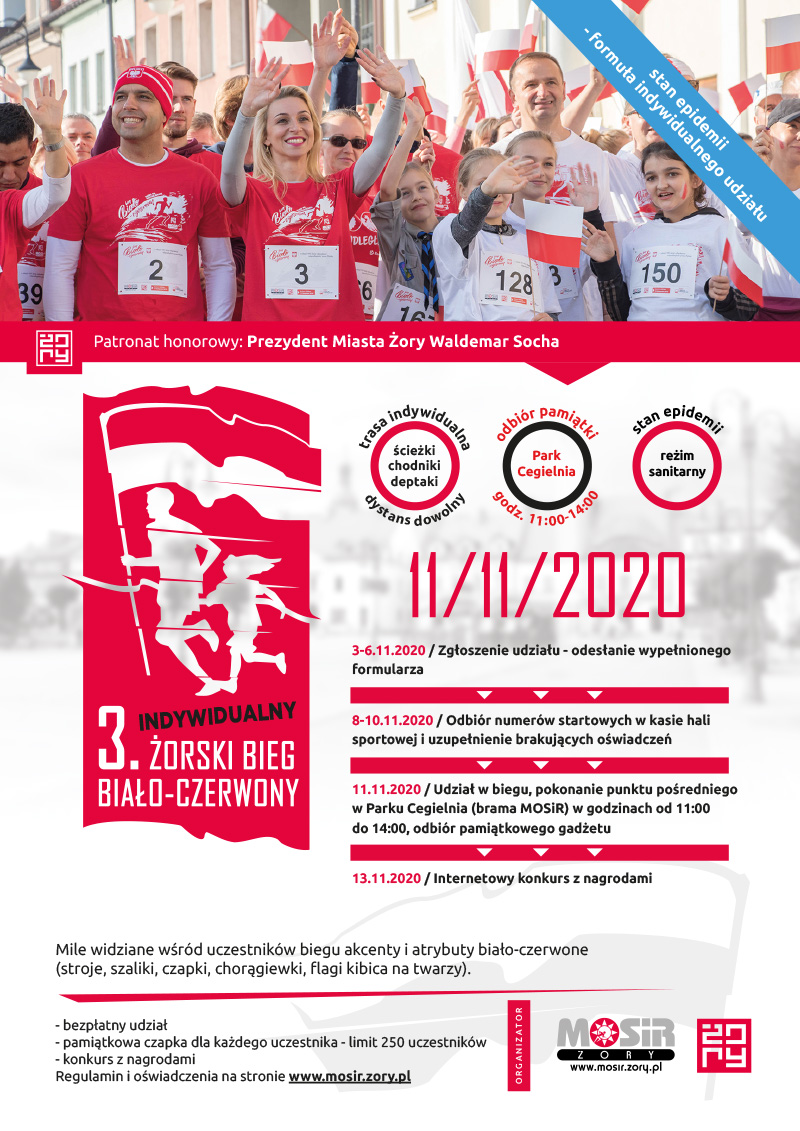UM Żory: Żorski Bieg Biało-Czerwony w nowej, indy…