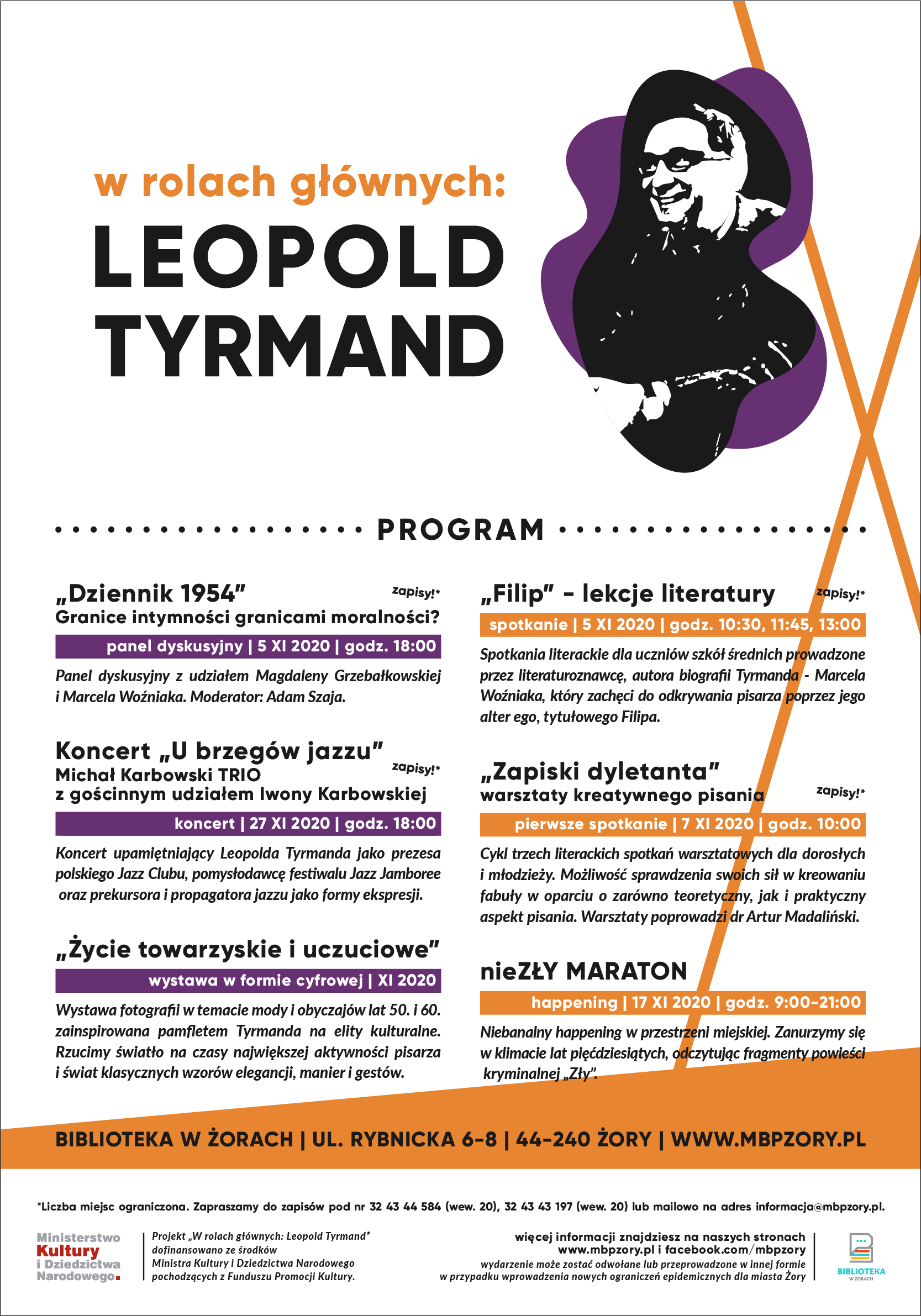 UM Żory: W rolach głównych: Leopold Tyrmand