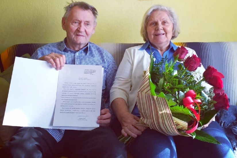 Na zdjęciu Rita i Egon Adamczykowie