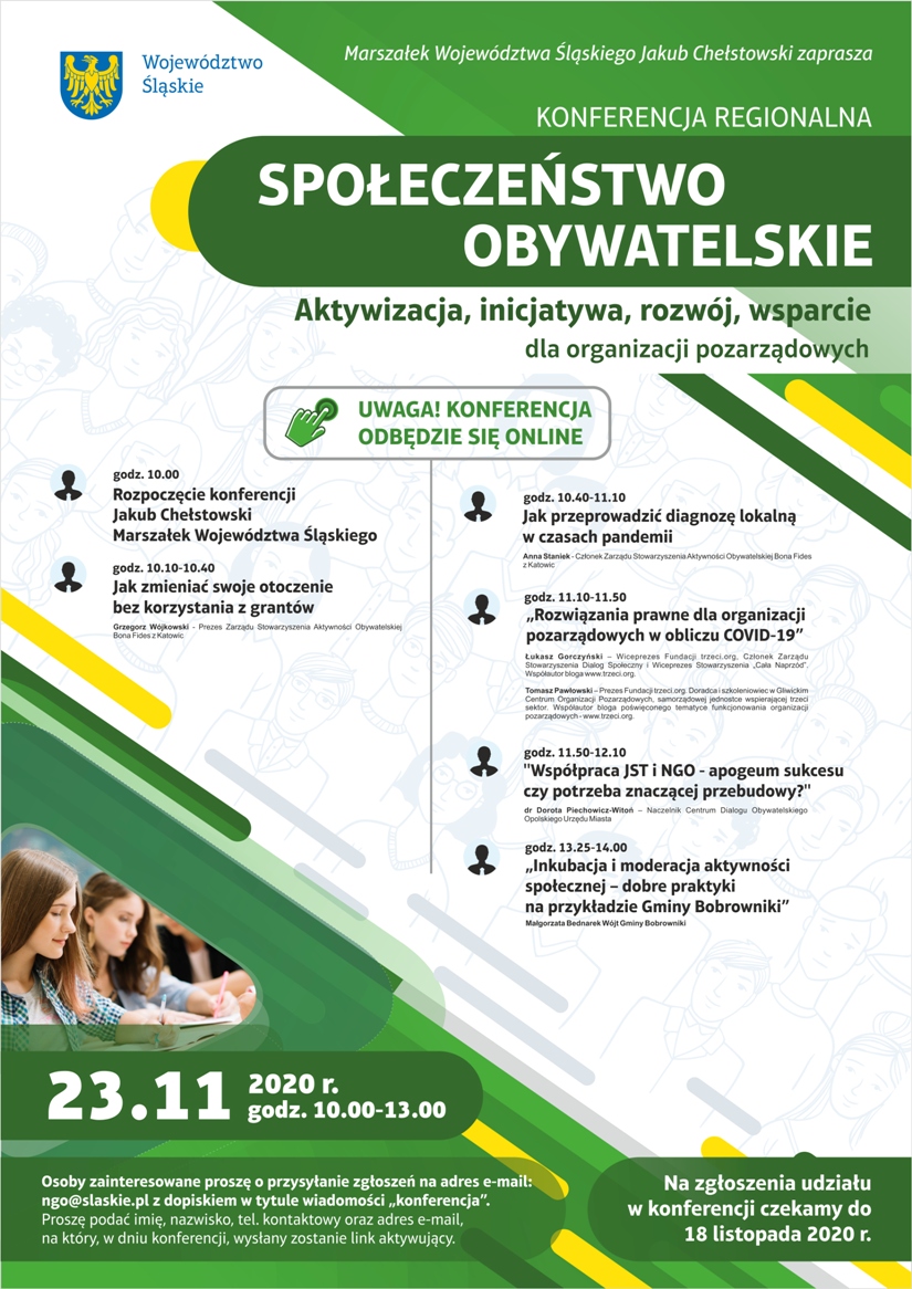 Program konferencji Społeczeństwo Obywatelskie