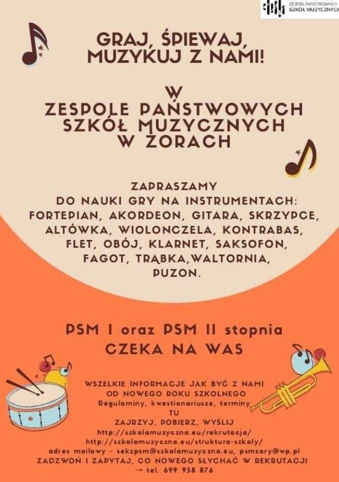 UM Żory: Rozwijaj swoje muzyczne pasje! Trwa rekr…