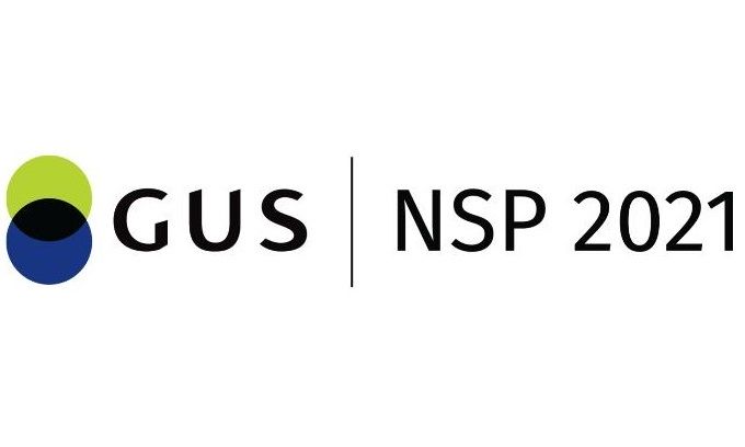 Logo GUS ora NSP 2021