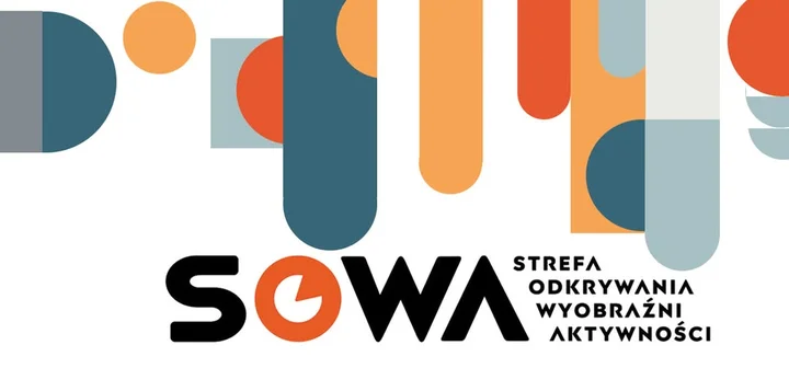 Obrazek przedstawia grafikę promocyjną wydarzenia Otwarcie interaktywnej wystawy SOWA w Domu Kultury w Żorach