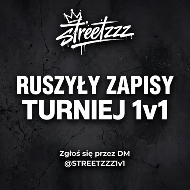 Grafika promocyjna wydarzenia TURNIEJ 1v1 – ŻORY: pojedynki jeden na jednego na Orliku