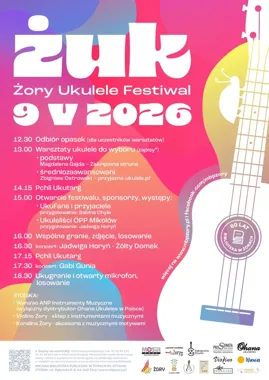 Żory znów zagrają na ukulele - festiwal, targ i koncerty w bibliotece