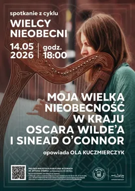 Irlandzki wieczór w bibliotece - Ola Kuczmierczyk wraca z cyklem „Wielcy Nieobecni”