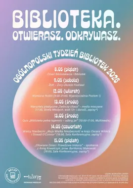 Żorska biblioteka szykuje tydzień, w którym książki spotkają muzykę i rośliny