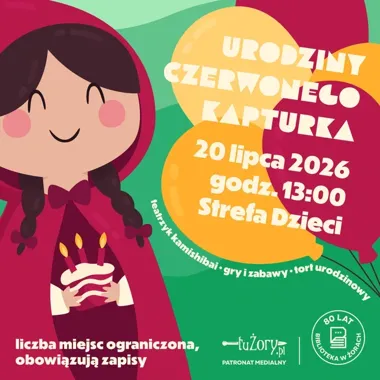 Czerwony Kapturek świętuje w Żorach. Biblioteka szykuje urodzinową przygodę