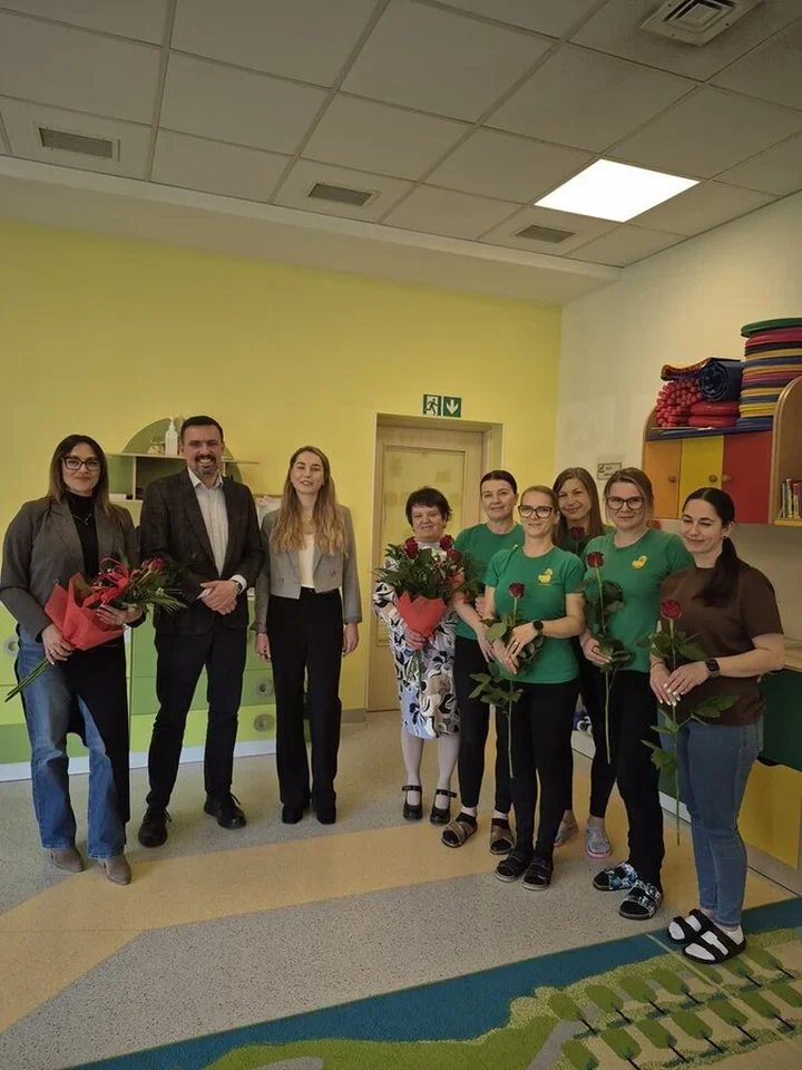 W żorskim żłobku padły podziękowania, a dzieci przygotowały występ