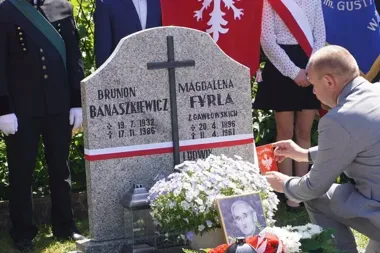 W Żorach grób Ludwika Fyrli otrzymał znak pamięci „Tobie Polsko”