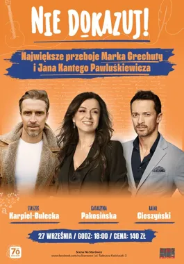 Grechuta i Pawluśkiewicz wrócą na scenę w muzycznym wieczorze pełnym wspomnień