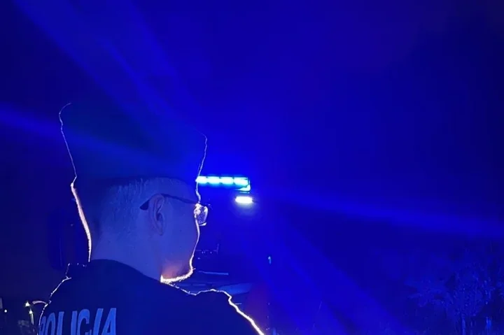 19-latek uciekał crossem przez Żory. Upadł na parkingu