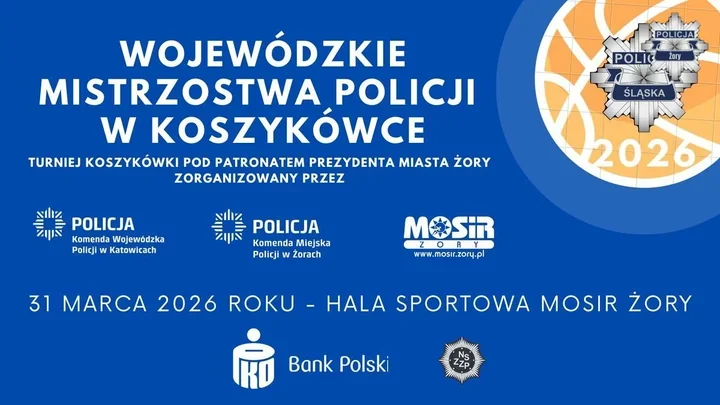 W Żorach policjanci wyjdą na parkiet - 12 drużyn powalczy o tytuł