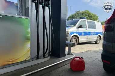 Tankowali i odjeżdżali bez płacenia. Żorscy kryminalni zatrzymali duet
