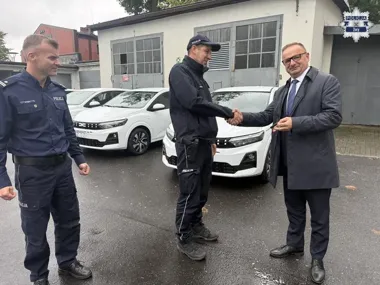 Cztery nowe auta dla policjantów w Żorach. Samorząd pokrył połowę kosztów