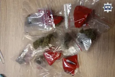 Nocna kontrola w Żorach odsłoniła prawie 100 gramów narkotyków