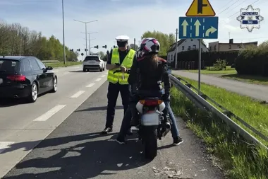 75 motocyklistów w Żorach pod lupą policji - wynik kontroli zaskoczył