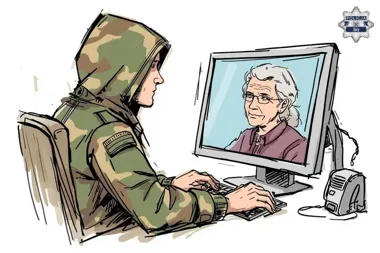 Internetowy żołnierz omotał seniorkę z Żor i wyłudził kody