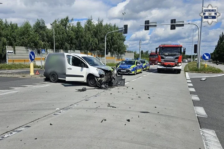 Na DK-81 w Żorach zaczęło się od wymuszenia, skończyło reanimacją