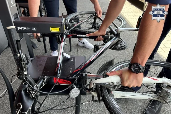W Żorach rusza znakowanie rowerów - policja stawia na ochronę przed kradzieżą